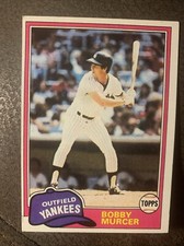 1981 Topps - #602 Bobby Murcer