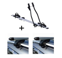 FahrradträGer Sagittar+RelingträGer VDP L120 FüR FüR Dacia Sandero Stepway Ab 09