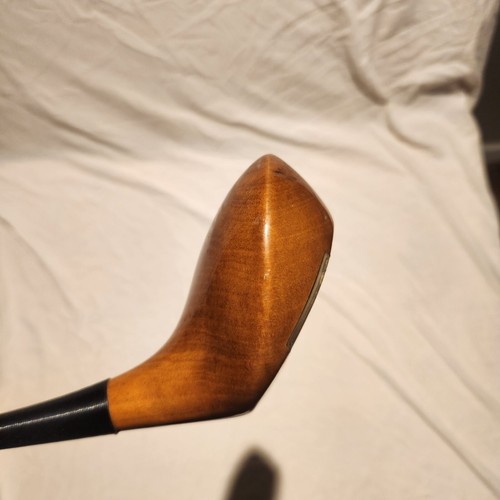 Vintage Wilson Staff 1-Wood Persimmon Driver RH Regular flex Steel 43" - Picture 5 of 10