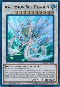 Ascension Sky Dragon - LEHD-ENB34 - Ultra Rare - 1st Edition x3 - Near Mint