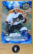 Maxwell Willman 2021-22 Upper Deck Ice Premieres Green Rookie Insert /799 #173