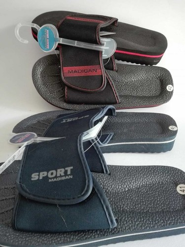 Ciabatta da uomo estive mare piscina casa strappo regolabile leggere  MADIGAN | eBay