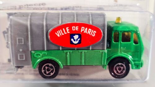Vintage Majorette Mercedes-Benz Garbage Truck Ville de Paris / #218 / France - Picture 3 of 7