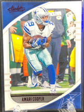 AMARI COOPER - 2020 Absolute Football RED Foil parallel card! Cowboys