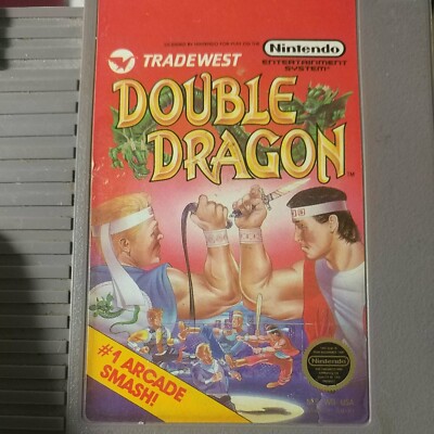 Double Dragon-cart. only-NES-Tradewest-tested/works