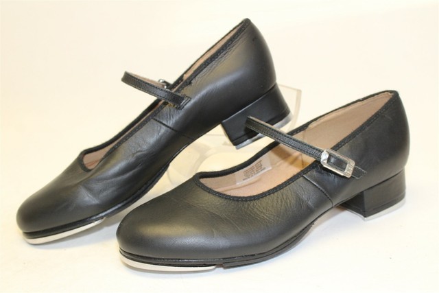 Bloch Womens 6.5 Black Leather Mary Jane Dance Tap Shoes | eBay