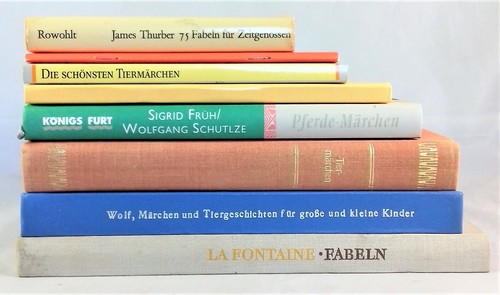 🧚  8 x Fabeln - Tier Märchenbücher für Kinder Sammlung Sagen Bücherpaket  - Bild 1 von 4