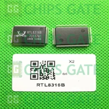 2PCS NEW RTL8316B REALTEK D/C:06+ QFP128