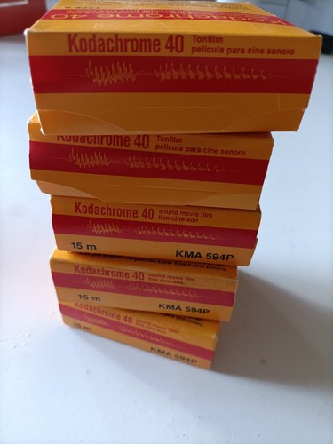 5x Kodachrome 40 - KMA 594P - 15M - Type A ( lot of 5 ) - Afbeelding 4 van 4