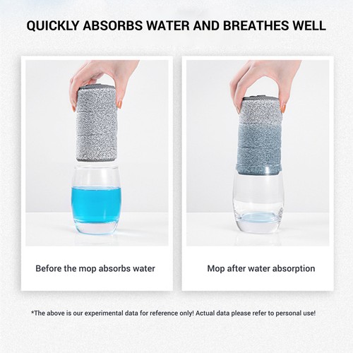 Fregona de limpieza de pisos ajustable fregona húmeda y seca para el hogar pared coche suministros de cocina - Imagen 12 de 26