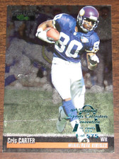 1995 Pro Line National Convention Silver Cris Carter - 1 of 575 made