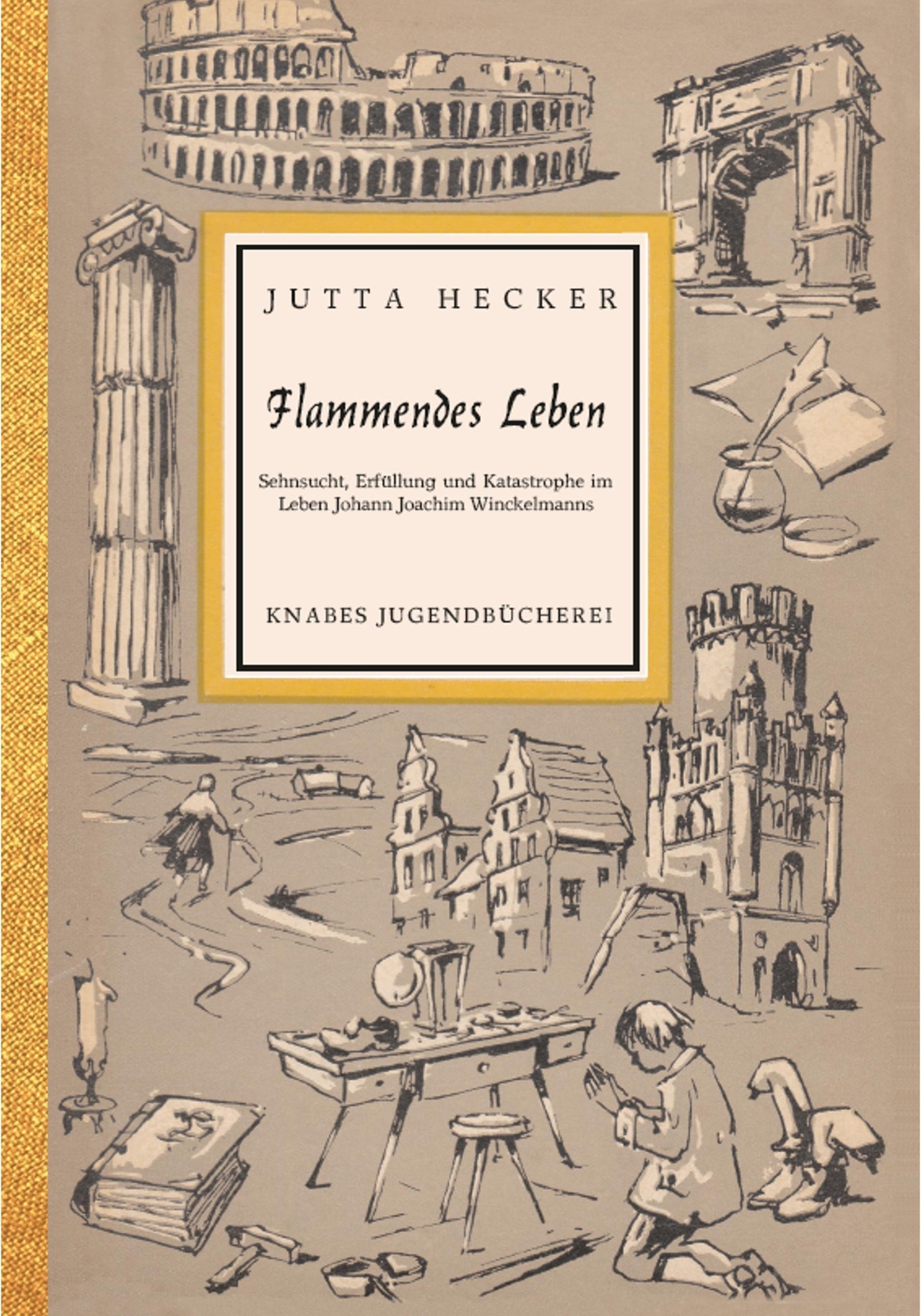 Thumbnail - Flammendes Leben | Jutta Hecker | Taschenbuch | Knabes Jugendbuecherei