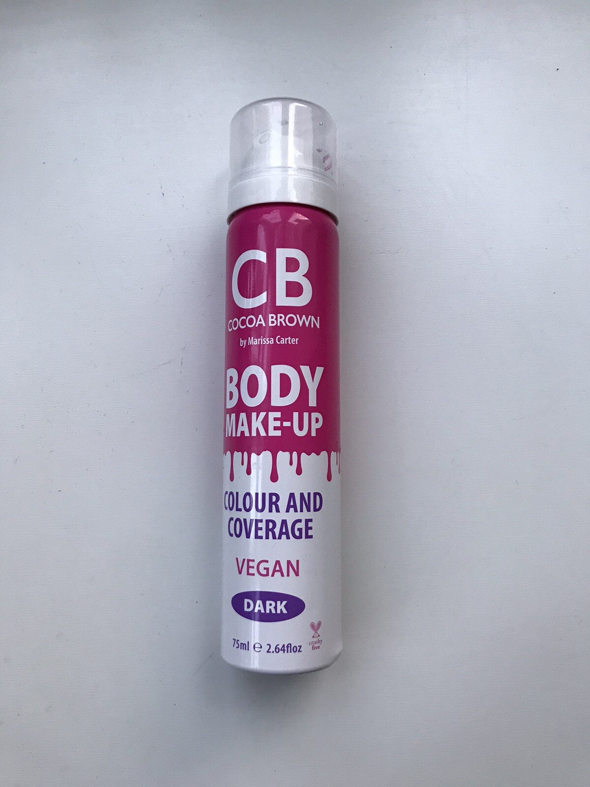 2x Cocoa Brown Body Makeup Colour and Coverage Dark Vegan 75ml for sale