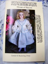 16" French Fashion PATTERN for a Dress, Jacket, Hat Huret FG