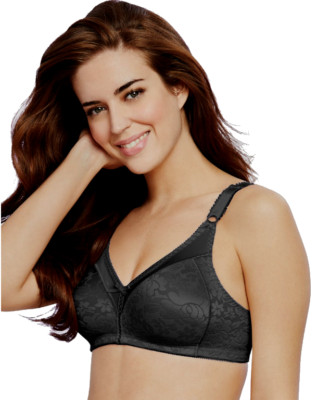 New Bra, Bali Double-Support WF Lace Spa-Closure Black DF3372 MSRP-$39.00 38C