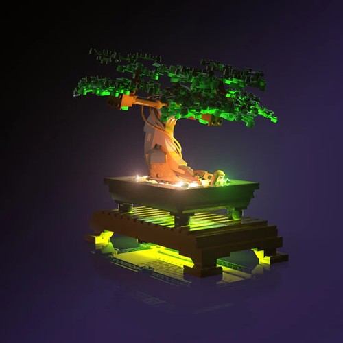 LightMyBricks (LMB) 2.0 Light kit for LEGO #10281 Bonsai Tree