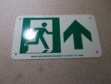 NEW Brady 81908 Safety Exit Sign 5" x 9"   *FREE SHIPPING*