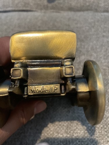 ANTIQUE SEARS MODEL P BRASS CAR - 第 6/6 張圖片