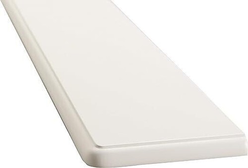 Nuevo Estante Radiador Redondo 60/90/120 cm MDF Incluido Soportes Esquinas Reino Unido - Imagen 20 de 20