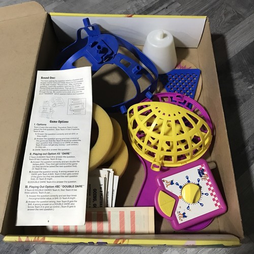 Vintage Retro 1987 Nickelodeon DOUBLE DARE BOARD GAME! Incomplete - Picture 2 of 5