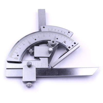 US 0-320° Universal Precise Angle Measuring Finder Ruler Bevel Protractor Tool