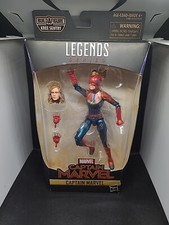 MARVEL LEGENDS CAPTAIN MARVEL 6" ACTION FIGURE KREE SENTRY not perfect boxes