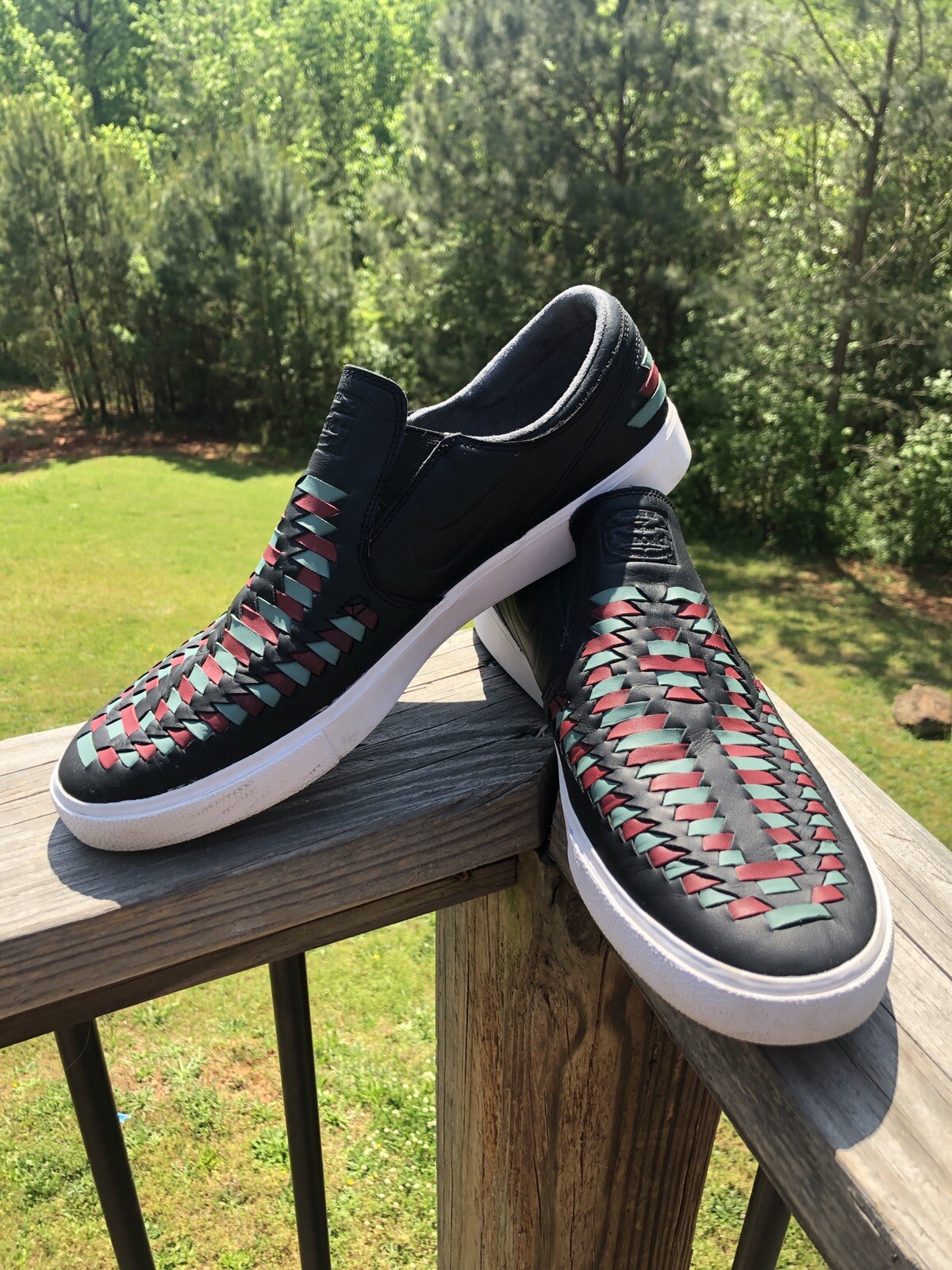 NIKE STEFAN JANOSKI SLIP ON woven Black 