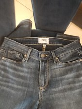 EUC PAIGE Verdugo Ankle Skinny Womens Dark Wash Jeans Pants Bottoms Size 27
