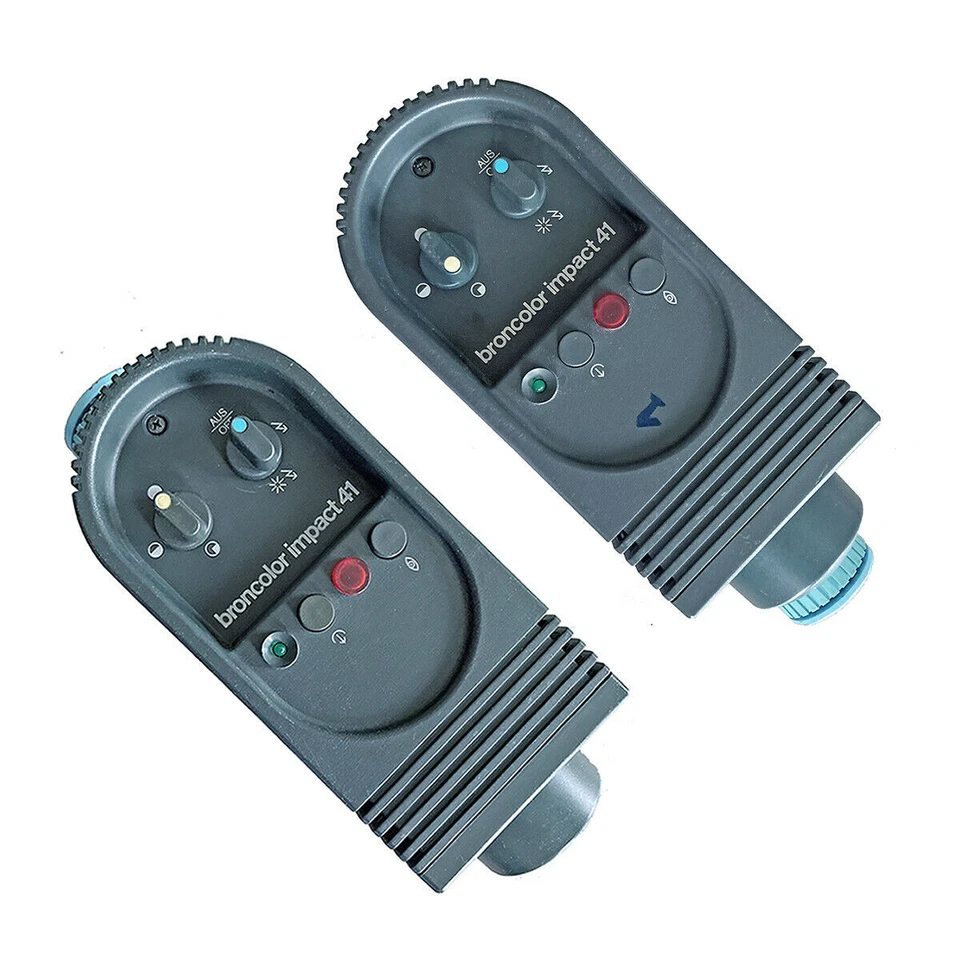 BRONCOLOR Valise avec 2 TORCHES IMPACT 41 + 2 Réflecteurs - Photo 3/4