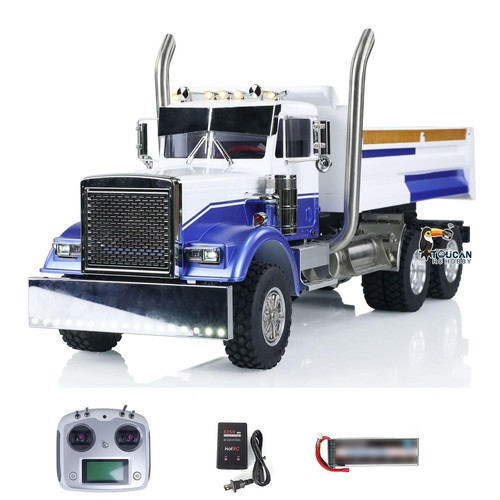 1/14 RC Dump Truck 56344 Tipper 6x6 2-Speed Light Sound Differential for TAMIYA