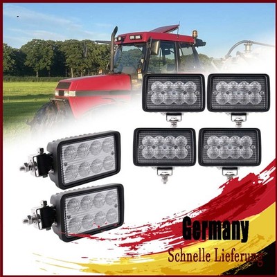 LED Flut Arbeitsleuchte Leuchtensatz für Case IH 5100 5200 Series Maxxum Traktor