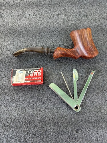 Vintage Champ Of Denmark by Larsen And Stigart #4 Smoking Pipe - 第 1/16 張圖片