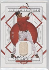 2021 Panini National Treasures 40/99 JD Martinez #82 2ct