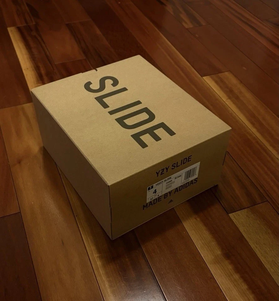 Yeezy Slide Flax GS Talla 4Y Nuevo Listo para Enviar Foto 4 de 4