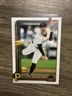 2025 Topps Series 1 Paul Skenes #98 Gold Cup Card Pittsburgh Pirates