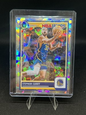 2023-24 Panini NBA Hoops Premium Stock Stephen Curry #192 Ice Prizm Warriors