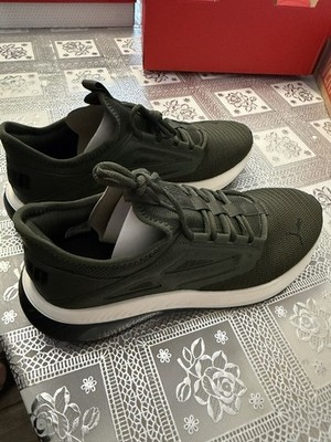 PUMA X-Cell Ayro Running Shoes Men s US 11 Dark Olive Puma Black New