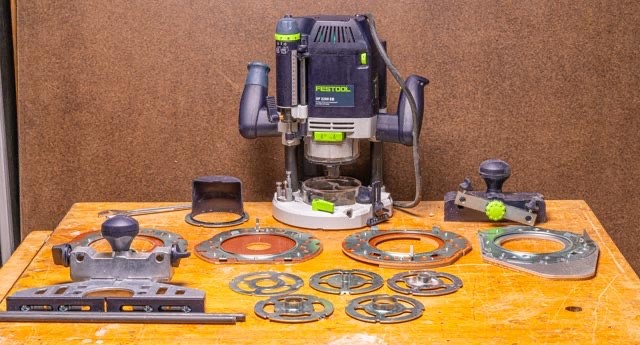 Festool  OF  2200 EB Plunge ROUTER with accessories