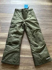 NWT Columbia Omni-TECH OMNI-HEAT Bugaboo lll Youth Snow Pants M 10-12