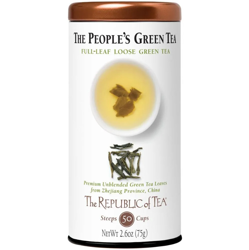 People's Green Tea, Full Leaf Green Tea, Loose Leaf Green Tea