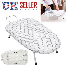 Tabletop Ironing Board 80 x 30cm Foldable Small Lightweight Compact Space Saving