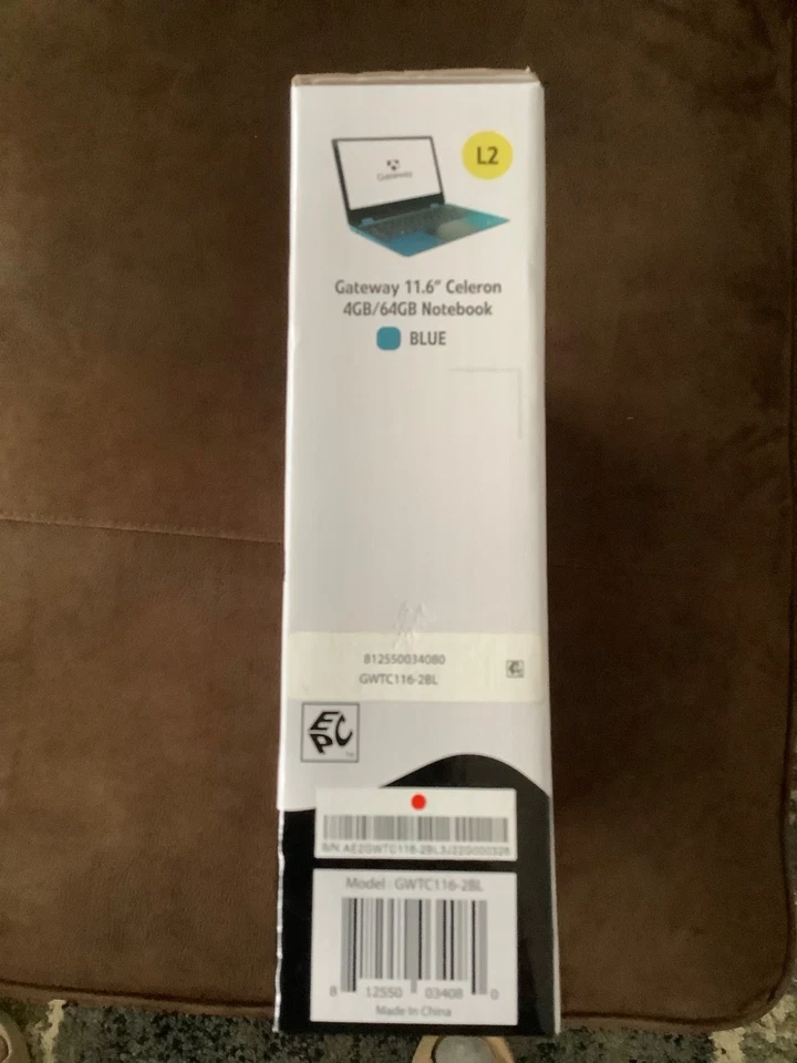 Gateway 11.6” Touchscreen 2-in-1 Laptop 4GB 64GB Blue GWTC116-2BL – Brand New - Image 2 of 4