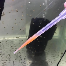 10 Pieces Brine Shrimp Feeder Tube 5ml Aquarium Test Dropper Coral Feed for F...