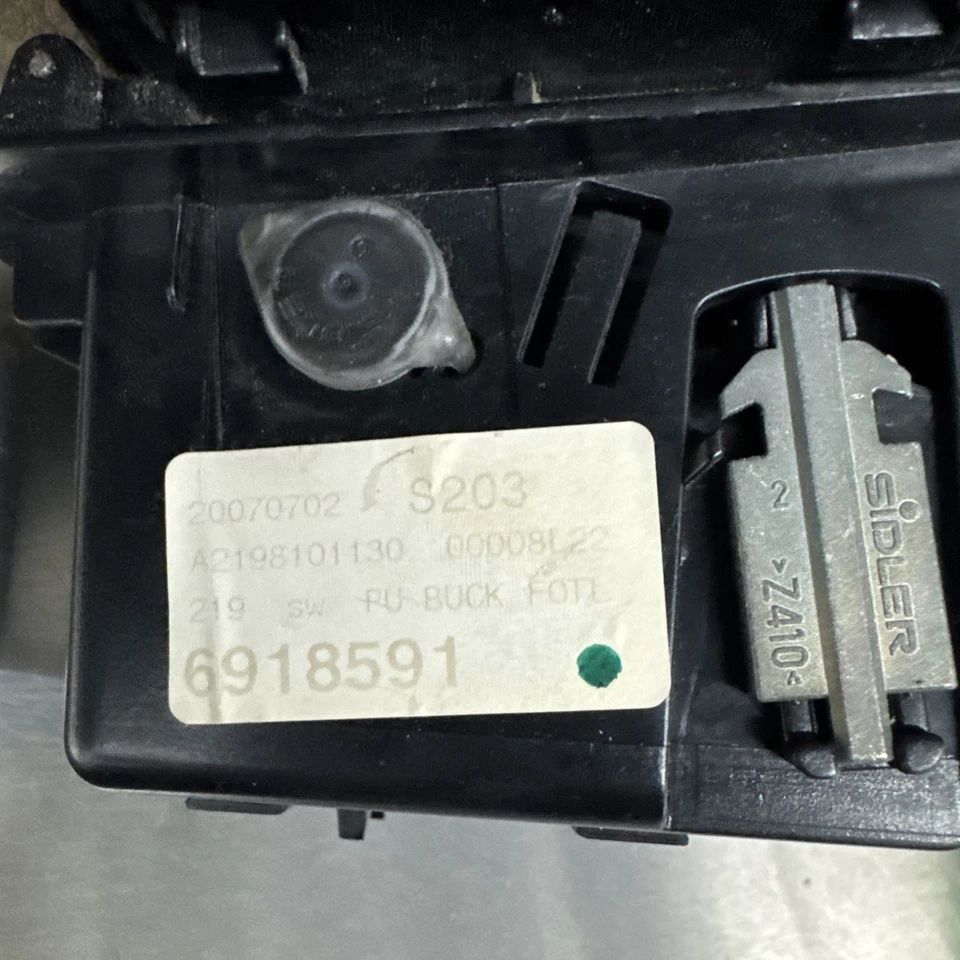 Compartimento cenicero puerta trasera izquierda mercedes clase cls w219 06-11 beige b176 Foto 4 de 4