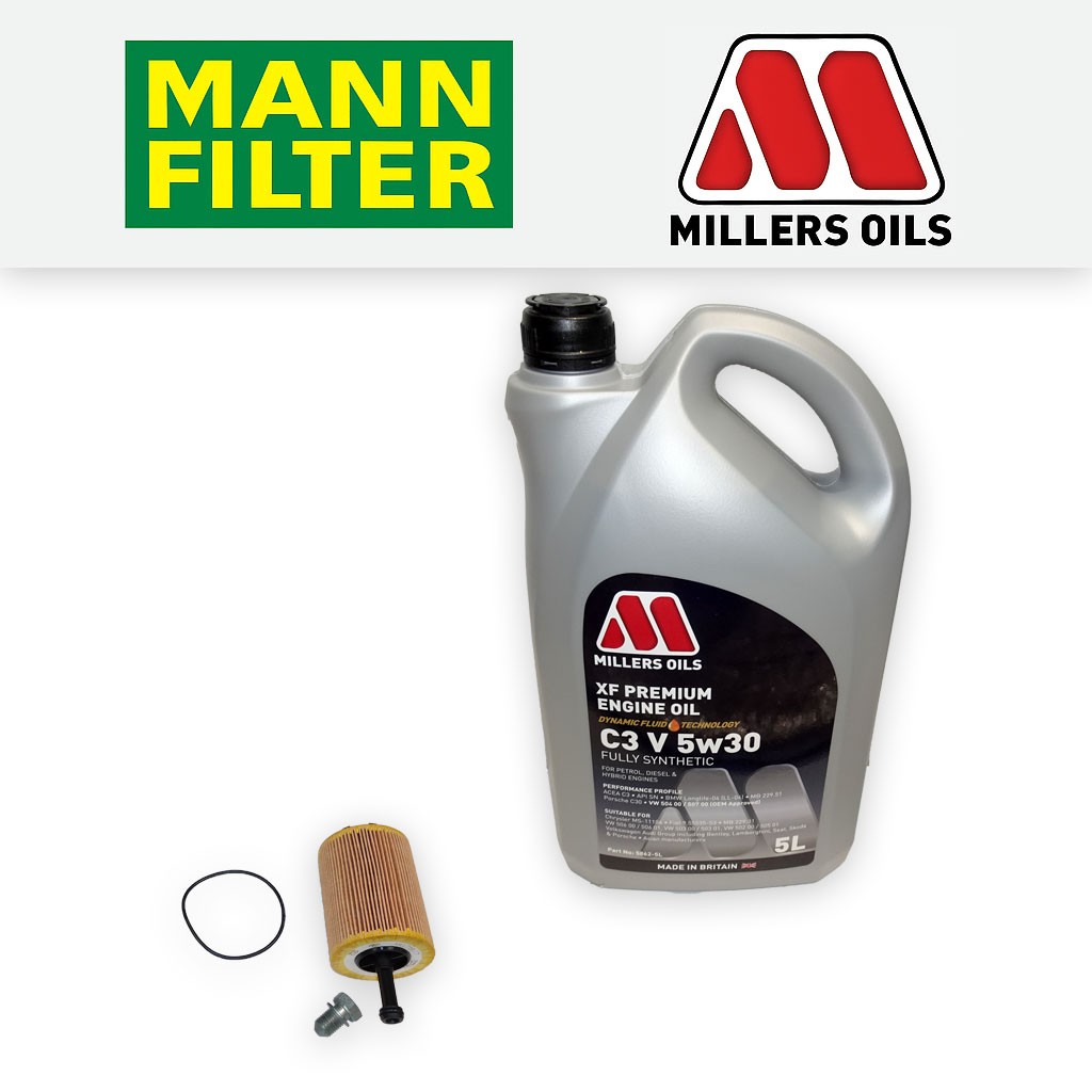 SERVICE KIT for VW GOLF MK5 (1K) 1.9 2.0 TDI OIL FILTER +OIL (2004-2009)
