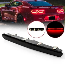 ZL1/1LE Style Black Out LED Trunk Lid Third Brake Light For Chevy 2016-22 Camaro