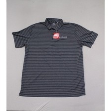 Polo Puma uomo grigia a righe golf manica corta taglia XL