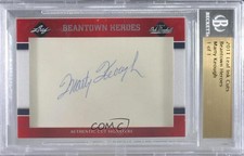 2011 Leaf Ink Cut Signatures 1/1 Marty Keough BGS Authentic Auto 1m8