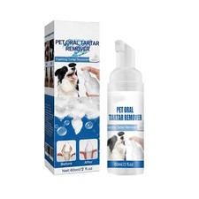 Foaming Pet Oral Spray Breath Freshener for Dog Cat Daily Teeth Cleaning 60ml