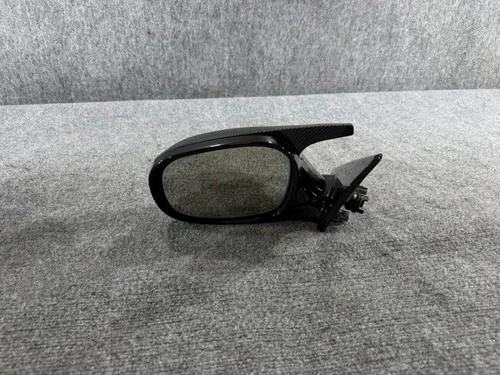 06-13 BMW E90 335 328 Sedan Left Driver Door Mirror Side View CARBON FIBER OEM